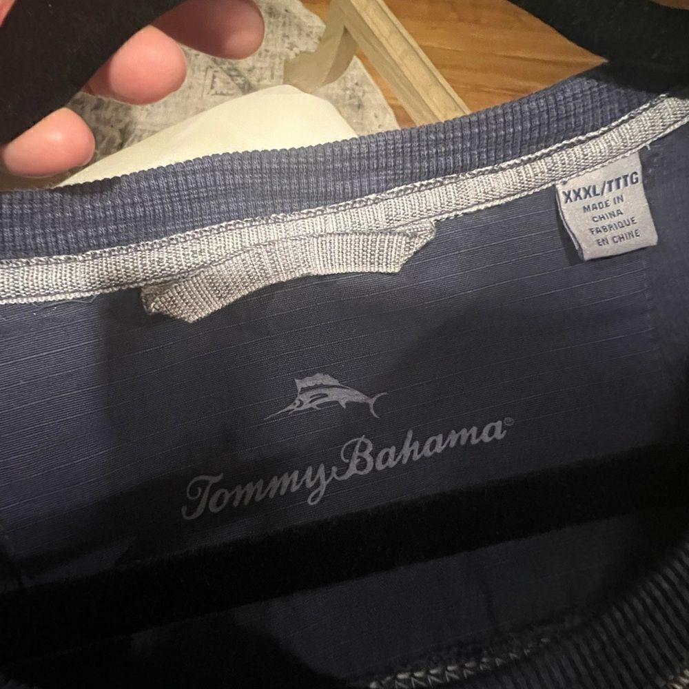 Tommy Bahama Tobago Bay sweatshirt Ocean Deep size XXXL - Picture 8 of 8